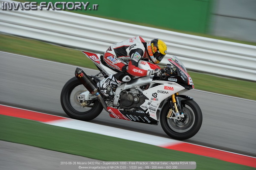 2010-06-26 Misano 0432 Rio - Superstock 1000 - Free Practice - Michal Salac - Aprilia RSV4 1000